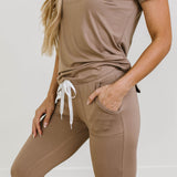Gracie Jogger Set - Mocha
