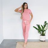 Gracie Jogger Set - Desert Rose