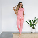 Gracie Jogger Set - Desert Rose