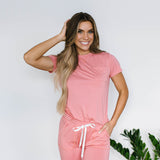 Gracie Jogger Set - Desert Rose