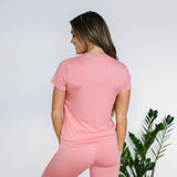 Gracie Jogger Set - Desert Rose