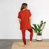 Maddie Microfiber Set - Rust