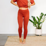 Maddie Microfiber Set - Rust