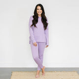 Elliot Lounge Set - Lilac