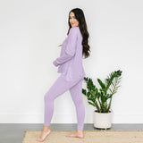 Elliot Lounge Set - Lilac