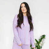 Elliot Lounge Set - Lilac