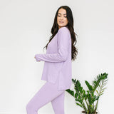 Elliot Lounge Set - Lilac