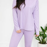 Elliot Lounge Set - Lilac