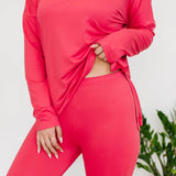 Elliot Lounge Set - Raspberry