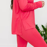 Elliot Lounge Set - Raspberry