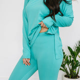 Elliot Lounge Set - Turquoise