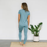 Gracie Jogger Set - Dusty Blue
