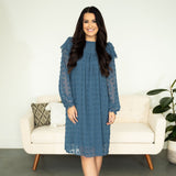 Gwen Dress - Indigo