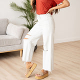 Rae High Rise Wide Leg Denim - Vervet