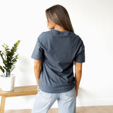 Boyfriend Tee - Indigo