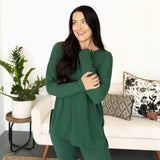 Ellie Microfiber Set - Dark Green