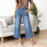 Millie High Rise Trouser Denim - Vervet