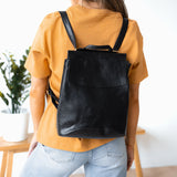 Marlowe Convertible Backpack - Black