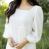 Carmen Dress - Cream