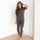 Chloe Loungewear Set - Ash Gray