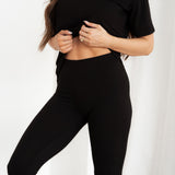 Chloe Loungewear Set - Black