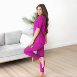 Chloe Loungewear Set - Light Plum
