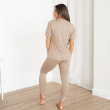 Chloe Loungewear Set - Light Mocha