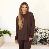 Ella Loungewear Set - Mahogany