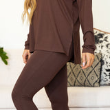 Ella Loungewear Set - Mahogany
