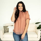 Lainey Blouse - Camel