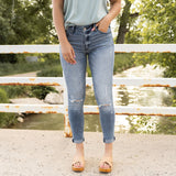 Bria High Rise Skinny Jeans