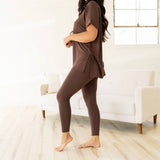 Maddie Microfiber Set - Brown