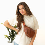Brianna Crossbody Bag - Camel
