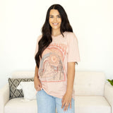 Wanderlust Tee - Peach