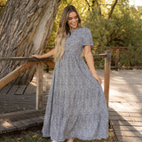 Birdie Dress - Black Floral