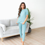 Chloe Loungewear Set - Dusty Teal
