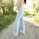 Phoenix High Rise Flare Jeans - Vervet