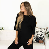 Esme Loungewear Set - Black