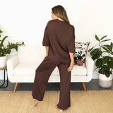 Esme Loungewear Set - Mahogany