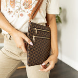 Camilla Crossbody Bag - Coffee