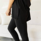 Maddie Microfiber Set - Black
