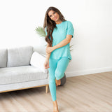 Chloe Loungewear Set - Ice Blue