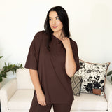 Blythe Loungewear Set - Mahogany