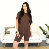 Molly Microfiber Set - Mahogany
