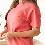 Boyfriend Tee - Raspberry