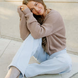 Fern Sweater Cardigan - Mocha