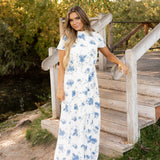 Rachel Dress - Cream Floral
