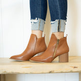Lennox Bootie - Cognac