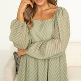 Carmen Dress - Fern