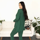 Ellie Microfiber Set - Dark Green